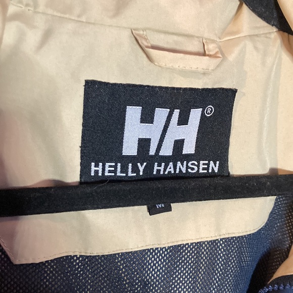 HELLY HANSEN💫 Mens Navy/Beige Windbreaker Jacket - Picture 4 of 9